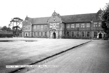 Arbury.  Arbury Hall stables