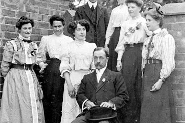 Atherstone.  Atherstone School, staff group