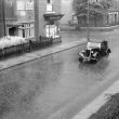 Nuneaton.  Edward Street, rainy day