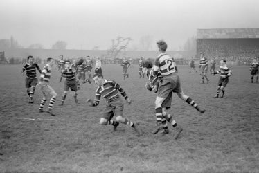 Nuneaton.  Nuneaton v. Coventry, rugby match