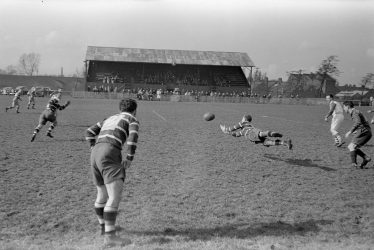 Nuneaton.  Rugby match