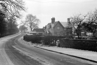 Nuneaton.  Astley Lane, under snow