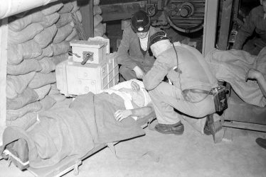 Nuneaton.  Miners first aid competition