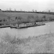 Long Itchington.  Grand Union Canal, showing barges
