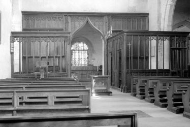Wootton Wawen.  St Peter's Church, interior