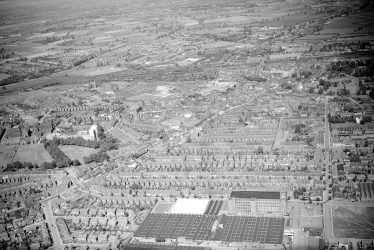 Nuneaton.  Aerial view