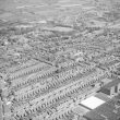 Nuneaton.  Aerial view of the town centre