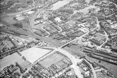 Nuneaton.  Aerial view