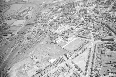 Nuneaton.  Aerial view
