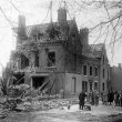 Nuneaton.  Church Street, bomb damage