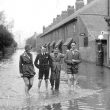 Nuneaton.  Dugdale Street, during floods