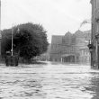 Nuneaton.  Bond Street, during floods