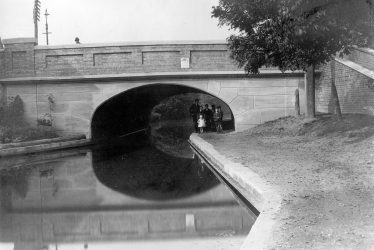Nuneaton.  Coventry Road canal bridge