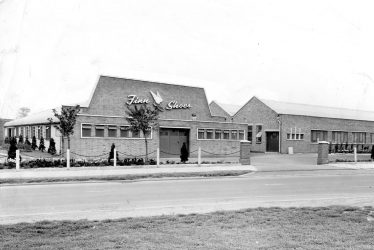 Nuneaton.  Weddington Road, Finn Shoes Ltd.