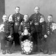 Nuneaton.  Group of firemen