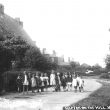 Napton on the Hill.  Group of village children