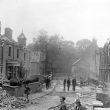 Nuneaton.  Vicarage Street after air raid