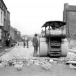 Bedworth.  Road works