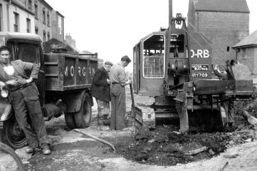 Bedworth.  Roadworks