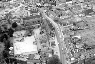 Bedworth.  View from the air