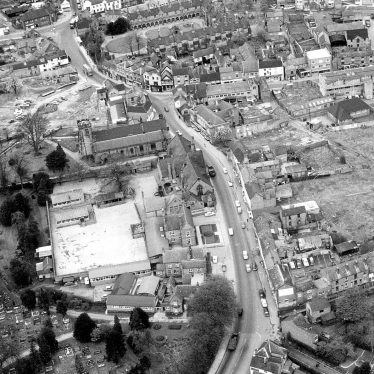 Bedworth.  View from the air