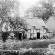 Ashow.  Timber framed thatched cottages