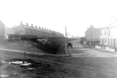 Galley Common.  Terraced houses