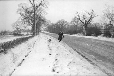 Bramcote.  View looking towards Nuneaton