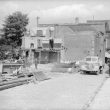 Nuneaton.  Bridge Street shops, demolition works
