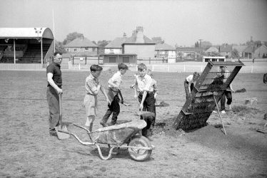 Nuneaton.  Football ground
