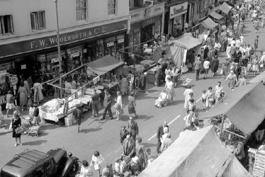 Nuneaton.  Market Day