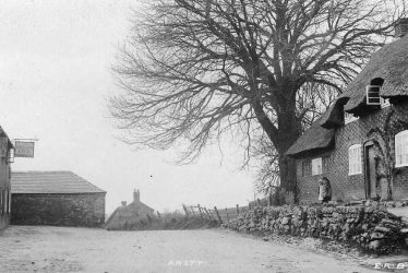 Ansty.  Village scene