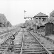 Newbold on Avon.  Railway at Rugby Wharf