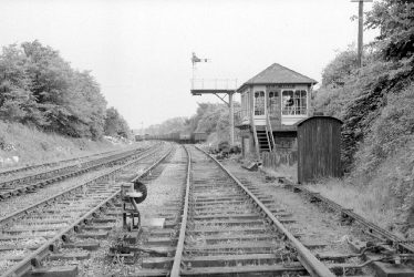 Newbold on Avon.  Railway at Rugby Wharf