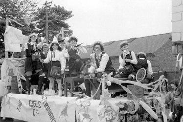 Nuneaton.  Carnival procession