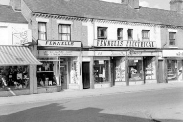 Nuneaton.  Queens Road, Fennell's outfitters