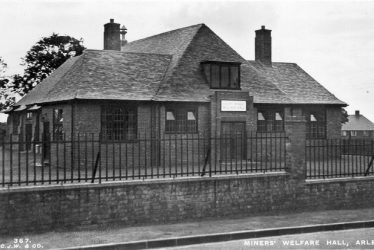 Arley.  Miners' Welfare Hall