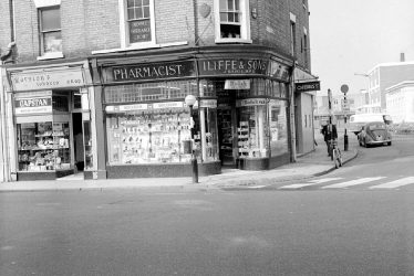 Nuneaton.  Iliffe's chemist's shop
