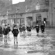 Coleshill.  High Street, flooding