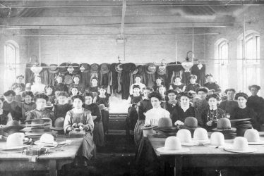 Bedworth.  Luckman & Pickering's Hat Factory