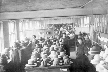 Bedworth.  Luckman & Pickering's Hat Factory