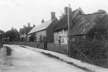 Ashow.  Village street
