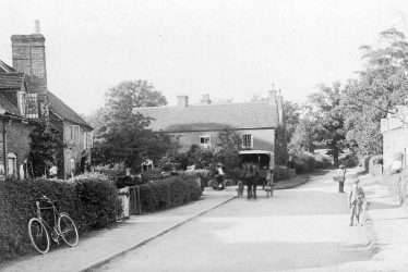 Ashow.  Village street