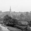 Coleshill.  View of town from Grimscote Hill