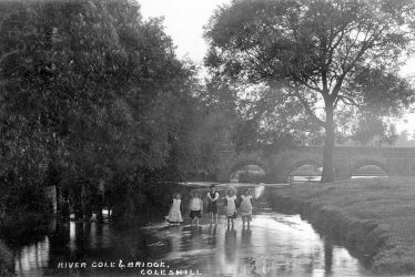 Coleshill.  River Cole and bridge