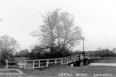 Coleshill.  Cuttle Bridge