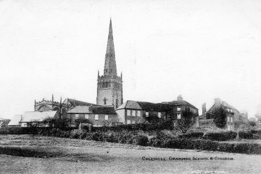 Coleshill.  Church and Grammar School