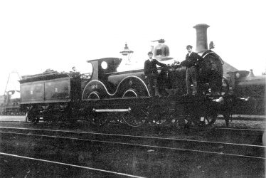 Arley.  Midland Railway 2-4-0 No. 104