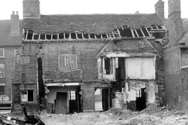 Atherstone.  Long Street, coin hoard