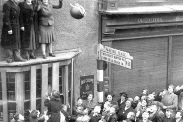 Atherstone.  Shrove Tuesday Ball Game